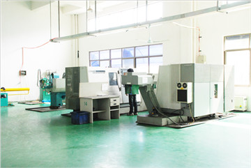 CNC lathe workshop